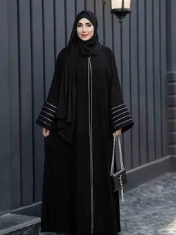عبا مغزی دوزی زنانه مدل خاتون_شیکانکده