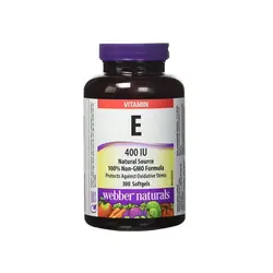 ویتامین ای وبر نچرالز، مکمل پوست و مو، Vitamin E 400 IU Webber Naturals، مکمل ضد پیری، ویتامین ای کانادایی اصل - رویال بانو