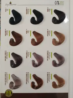 رنگ مو بدون آمونیاک ماکادمیا شماره 9.45 رنگ شنی ماسه ای حجم 100 میل Macadamia