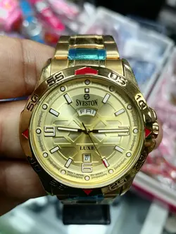 ساعت مچی مردانه سویستون SVESTON موتور ژاپن مدل SV-9358G رنگ طلایی - فروشگاه اینترنتی بووی بووی تومان&nbsp;۲,۸۷۵,۰۰۰