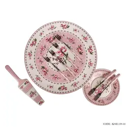 سرویس کیک خوری و پیش دستی آنجلا