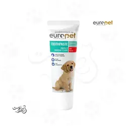 خمیر دندان سگ با طعم نعنا یوروپت ۱۰۰ گرم Europet Toothpaste - پت شاپ هلوپت