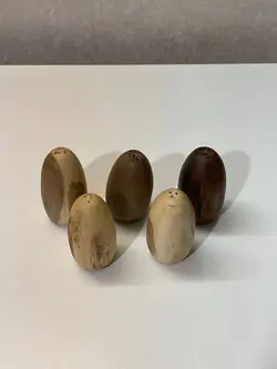 نمکدان چوبی چوب گردو 2 عددی