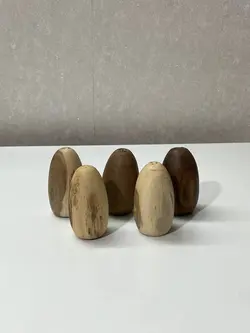 نمکدان چوبی چوب گردو 2 عددی