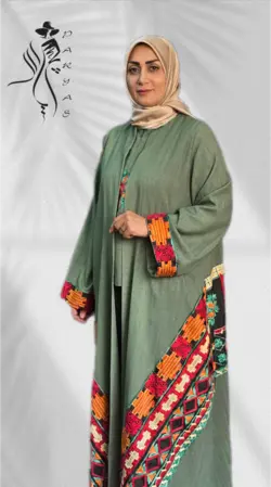 مانتو شلوار سه تیکه شیک مدل سوسن | اوج زیبایی و اصالت در استایل شما 09127981367