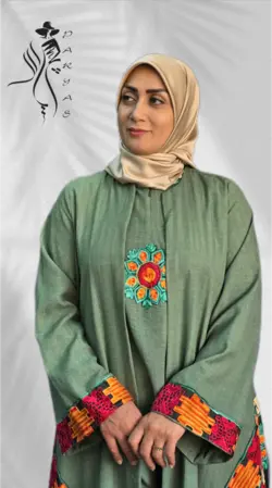 مانتو شلوار سه تیکه شیک مدل سوسن | اوج زیبایی و اصالت در استایل شما 09127981367