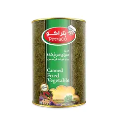 کنسرو سبزی سرخ شده 4 کیلوگرم - پتراکو