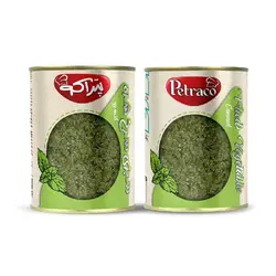 کنسرو سبزی سرخ شده قورمه سبزی 380 گرم - پتراکو