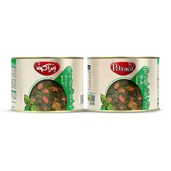 کنسرو قورمه سبزی بدون گوشت 500 گرم - پتراکو