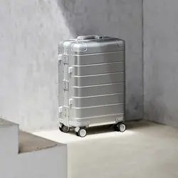 چمدان مسافرتی 20 اینچ آلومینیوم / منیزیم _ با قفل TSA
