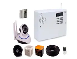 سیستم دزدگیر سیم کارتی سایلکس مدل SG8-4CH + PT380