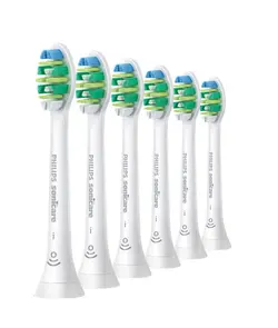 سری یدک مسواک برقی فیلیپس 4 عددی سفید مدل Philips Sonicare i Inter Care