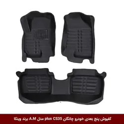 کفپوش پنج بعدی خودرو چانگان plus CS35 مدل A.M برند وینکا
