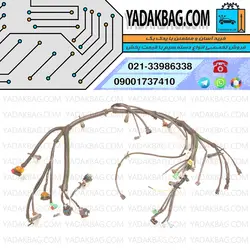 دسته سیم موتور سمند بدون یونیت فن کد فنی 221-8021