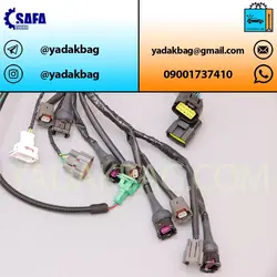 دسته سیم سوخت پاش پراید 8 سوزن M13GS67080 دناکو
