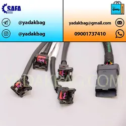 دسته سیم سوخت پاش انژکتور سوکت مشکی 20247481 دناکو