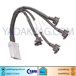 دسته سیم سوخت پاش انژکتور سوکت طوسی 20247481 دناکو