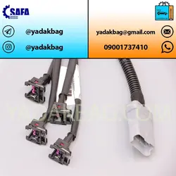 دسته سیم سوخت پاش انژکتور سوکت طوسی 20247481 دناکو