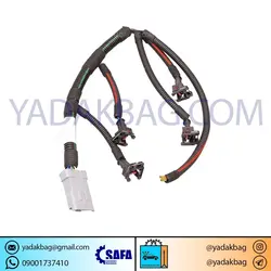 دسته سیم انژکتور سوخت پاش یگانه سوکت طوسی K914569268 دناکو