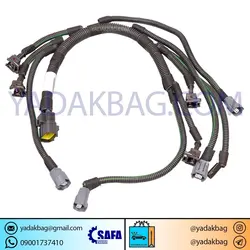 دسته سیم انژکتور سوخت پاش IK00098080 دوگانه موتور ملی EF7 دناکو