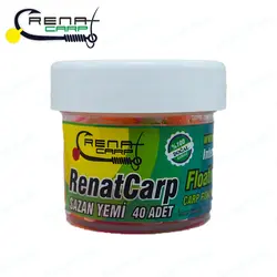 ذرت مصنوعی رنات کارپ بسته ۴۰ عددی چند رنگی Renat Carp Corn