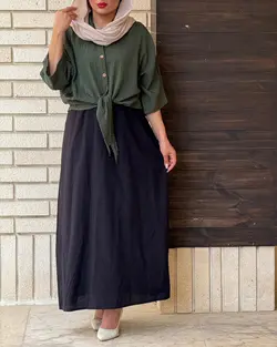 شومیز گره ای  کوک دوزی 7079