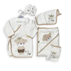 سرویس حوله نوزاد مادرکر Mothercare طرح حیوانات