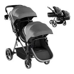 کالسکه دوقلو تاشو مدل Double Stroller کیدیلو