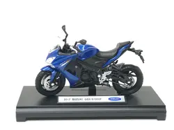 ماکت موتور ویلی مدل Suzuki GSX-S1000F مقیاس 1:18