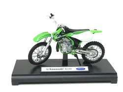ماکت موتور ویلی مدل Kawasaki KX250 مقیاس 1:18