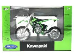 ماکت موتور ویلی مدل Kawasaki KX250 مقیاس 1:18
