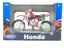 ماکت موتور ویلی مدل Honda CR250R مقیاس 1:18