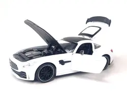 ماکت ماشین فلزی مدل بنز جی تی آر 1:24 (benz gtr amg) D