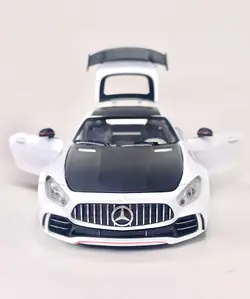ماکت ماشین فلزی مدل بنز جی تی آر 1:24 (benz gtr amg) D
