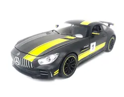 ماکت ماشین فلزی مدل بنز جی تی آر 1:24 (benz gtr amg) B