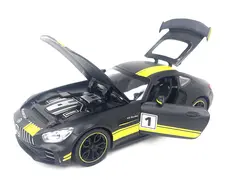 ماکت ماشین فلزی مدل بنز جی تی آر 1:24 (benz gtr amg) B