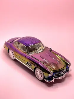 ماکت ماشین بنز مدل Mercedes Benz 300SL مقیاس 1:24
