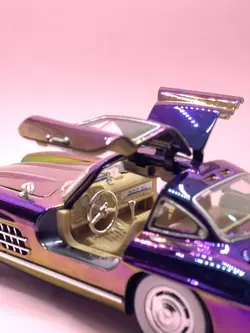 ماکت ماشین بنز مدل Mercedes Benz 300SL مقیاس 1:24