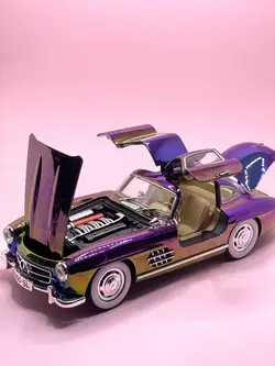 ماکت ماشین بنز مدل Mercedes Benz 300SL مقیاس 1:24