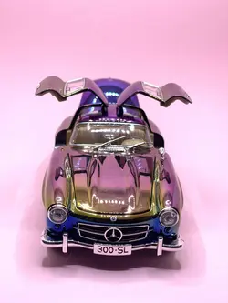 ماکت ماشین بنز مدل Mercedes Benz 300SL مقیاس 1:24