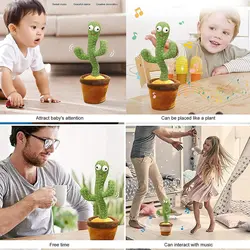 عروسک موزیکال کاکتوس سخنگو و رقصنده