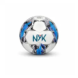 توپ سفید آبی فوتبال NYK سایز 5