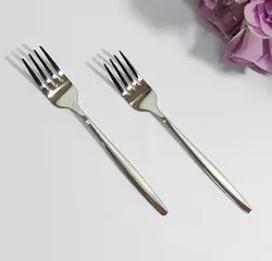 چنگال میوه خوری ماینز تمام استیل ۶ عددی با کیفیت بالا