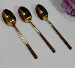 قاشق غذا خوری طلایی یورولند