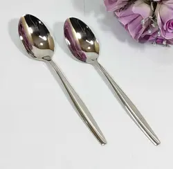 قاشق غذا خوری ماینز تمام استیل ۶ عددی با کیفیت بالا