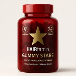 خرید پاستیل هرتامین Gummy Stars؛ مکمل تقویت رشد و ضخامت مو