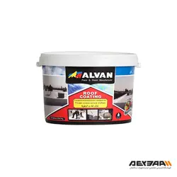 پوش رنگ عایق رطوبتی سفید الوان مدل ALCO- 3212 حجم گالن