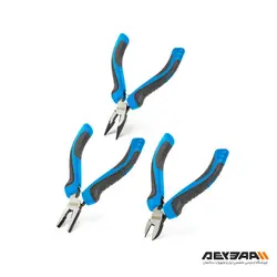 مجموعه 3 عددی انبر مینی نووا مدل NTP 8123 سایز 4.5 اینچ