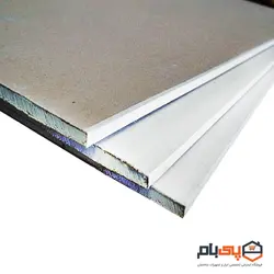 پنل گچ برگ 12.5 نما درجه دو مدل 1170