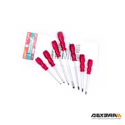 مجموعه 7 عددی پیچ گوشتی چکش خور لایت مدل TK-700-MO